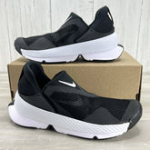 Nk Go Flyease Slip Ons - Black/White